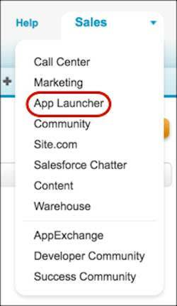 App Launcher-Symbol