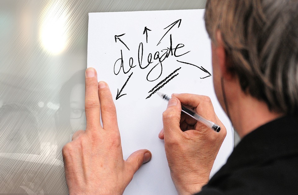 delegating project activities