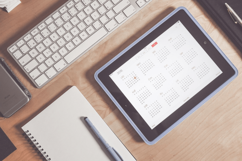 project's calendar